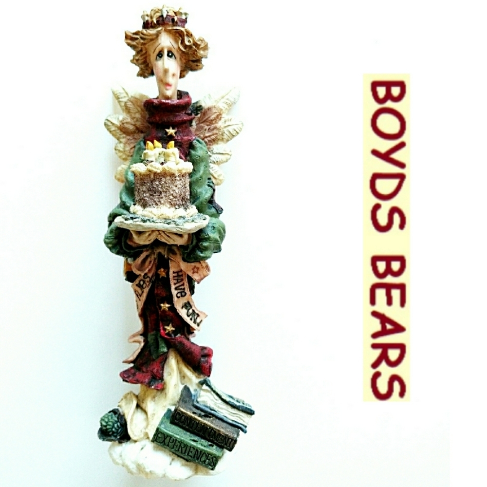 Boyds Bears Beatrice The Birthday Angel Figurine